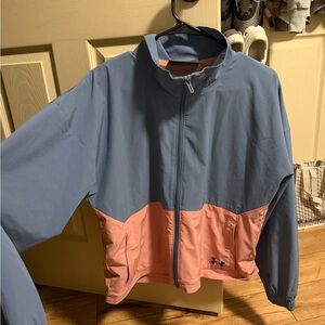 Under Armour Blue and Pink Jackeg